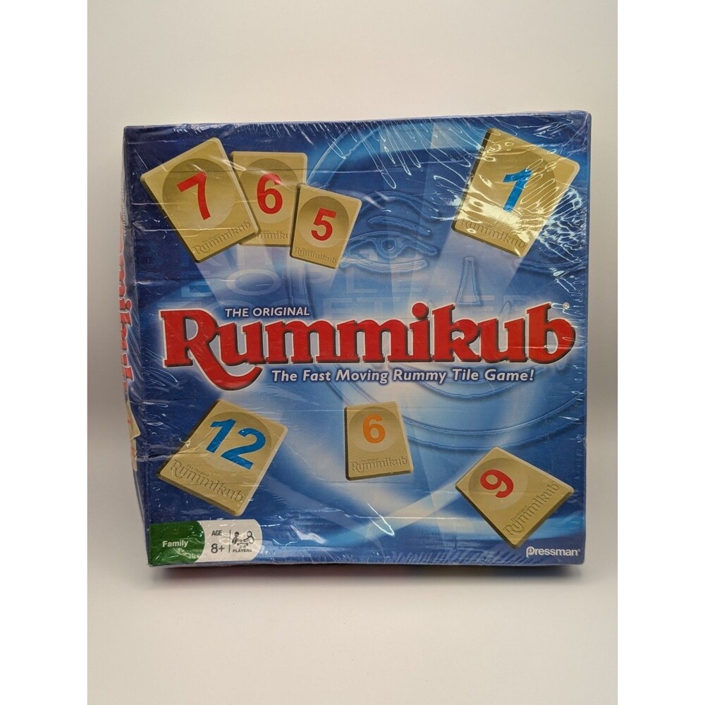 Rummikub The Original Fast Moving Rummy Tile Game Pressman Sealed New* Game
